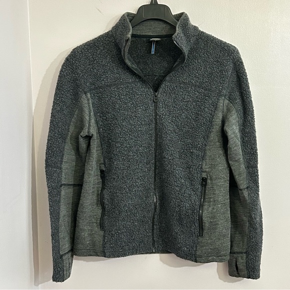 Kuhl Naturafleece Wool Zip Performance Jacket Large - Picture 1 of 9